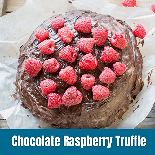 Door County Coffee - Chocolate Raspberry Truffle, Chocolate Raspberry Truffle Flavored Ground Coffee - Medium Roast, 5 lb Bag