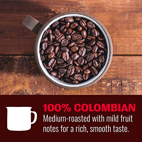 Hills Bros. Colombian Whole Bean Coffee, Medium Roast