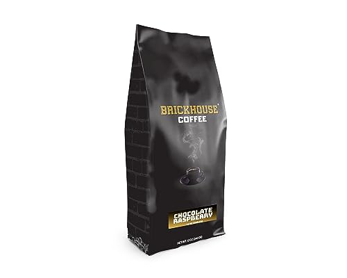 Brickhouse Coffee, Chocolate Raspberry Premium Flavored Ground Coffee, 12oz bag