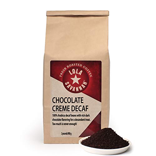 Lola Savannah Chocolate Creme Ground Decaf Coffee, 2lb