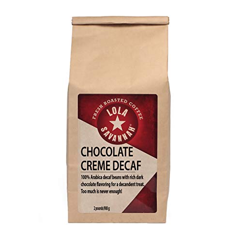 Lola Savannah Chocolate Creme Ground Decaf Coffee, 2lb