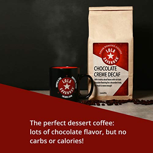Lola Savannah Chocolate Creme Ground Decaf Coffee, 2lb