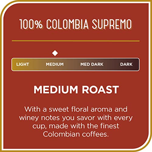 Don Francisco's 100% Colombia Supremo Medium Roast - 20 oz