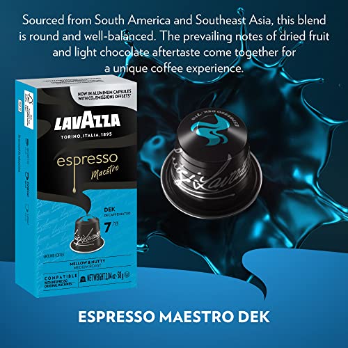 Lavazza Variety Pack Aluminum Espresso Capsules Compatible with Nespresso Original Machines Variety Pack (Pack of 60) ,Value Pack, 10 Count (Pack of 6)