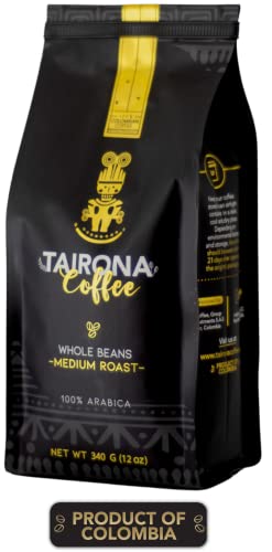 Colombian Medium Roast Gourmet Coffee, 12 oz Bag