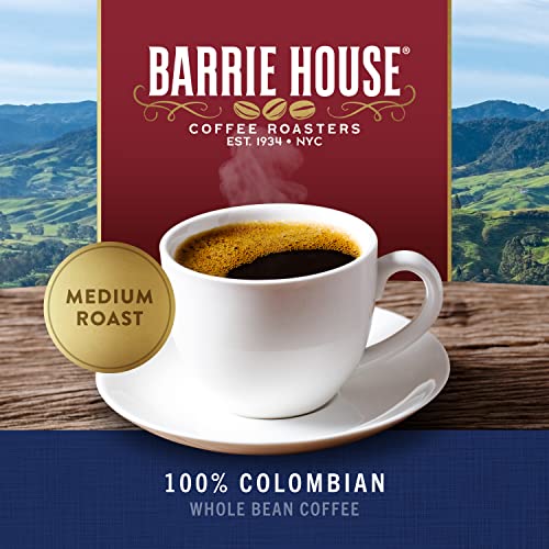 Barrie House Colombian Whole Bean Coffee | Medium Roast