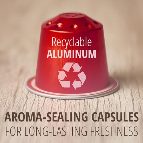 120 ct Dark Roast Variety Nespresso Original Machine Compatible Pods I Aluminum Espresso Coffee Capsules Intensity 10 11 12 like Palermo Kazaar Dharkan