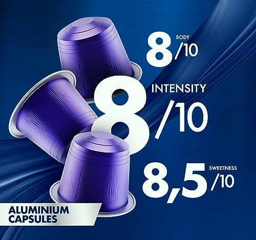 Caffè Borbone Aluminum Coffee Pods for Nespresso Coffee Machines, Rich and Refined Italian Coffee, Mia Napoli - 100 Count (10 packs of 10) - NOT compatible with Vertuo machines