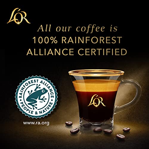 L'OR Espresso Capsules, 30 Count Variety Pack Vanilla/Chocolate/Caramel, Single-Serve Aluminum Coffee Capsules Compatible with the L'OR BARISTA System & Nespresso Original Machines