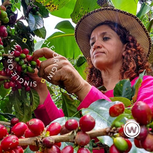 Wanandu Specialty Colombian Medium Roast Whole Bean Coffee