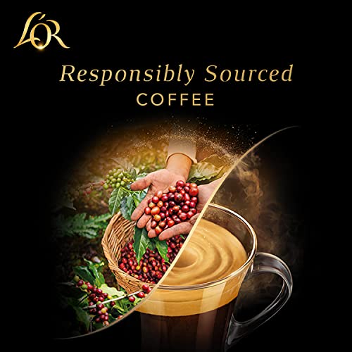 L'OR Espresso Capsules, 50 Count Ristretto, Single-Serve Aluminum Coffee Capsules Compatible with the L'OR BARISTA System & Nespresso Original Machines