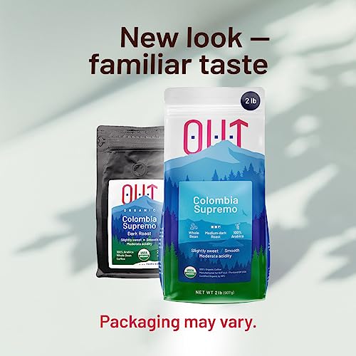 Colombian Medium Dark Roast Whole Coffee Beans - 2 lb