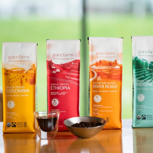 Grace Farms Organic Colombian Single Origin Light Roast 12oz