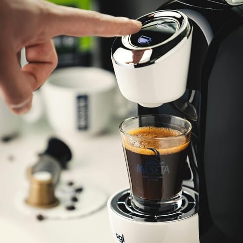 Meseta Bio USDA Organic 100 Nespresso Compatible Coffee Capsule Pack BPA FREE Use in Nespresso Essenza, Pixie, Citiz, Inissia, Lattissima, Maestria, Nespresso Original Line Machines - Grand Espresso