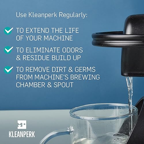 KLEANPERK 5 Pack Compatible Nespresso Cleaning Pods for Nespresso Original Machines I Cleaning Kit for Better Tasting Coffee I Nespresso Machine Cleaner I Easy and Safe to Use
