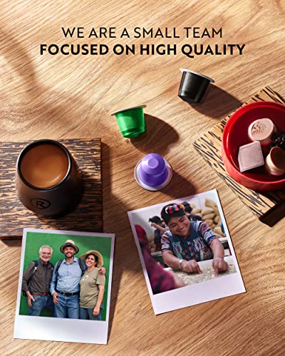 Rosso Coffee Capsules for Nespresso Original Machine - 60 Gourmet Extra Dark Roast Espresso Pods - Single-Serve Aluminum Coffee Pods Compatible with Nespresso Original Line Machines (Extra Dark 60)