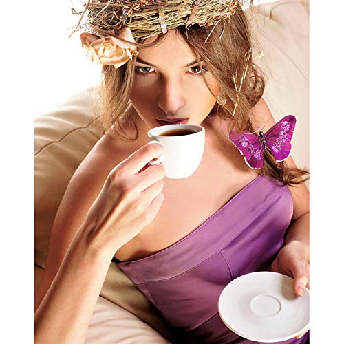 Flavored Decaf Coffee Pods Variety Pack Compatible with Keurig K Cups Brewers, 40 Count, Assorted Decaffeinated Flavored Coffee Sampler