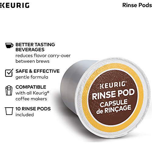 Keurig Brewer Maintenance Kit, Includes Descaling Solution, Water Filter Cartridges & Rinse Pods, Compatible with Keurig Classic/1.0 & 2.0 K-Cup Pod Coffee Makers, 14 count