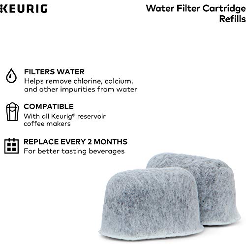 Keurig Brewer Maintenance Kit, Includes Descaling Solution, Water Filter Cartridges & Rinse Pods, Compatible with Keurig Classic/1.0 & 2.0 K-Cup Pod Coffee Makers, 14 count