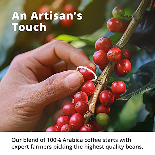 Greater Goods Compostable Coffee Pods - K Cup Compatible including Keurig 2.0, Dark Vista Blend (72 Ct)