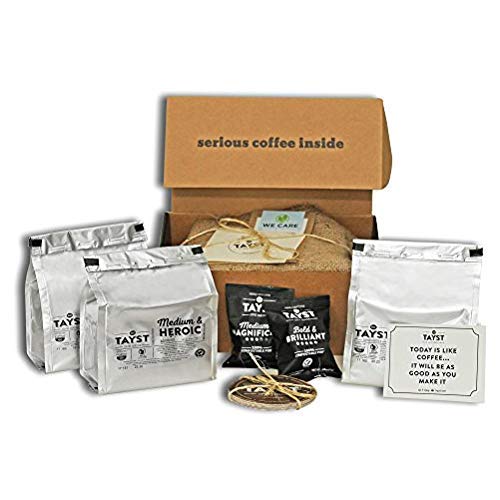 Tayst Coffee Pods, Medium & Magnificent Medium Roast, K Cups Compatible with Keurig Coffee Maker, Sustainable Single Serve, Pack of 30