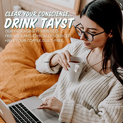 Tayst Coffee Pods, Medium & Magnificent Medium Roast, K Cups Compatible with Keurig Coffee Maker, Sustainable Single Serve, Pack of 30