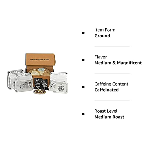 Tayst Coffee Pods, Medium & Magnificent Medium Roast, K Cups Compatible with Keurig Coffee Maker, Sustainable Single Serve, Pack of 30