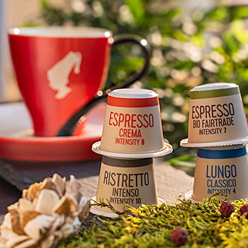 Julius Meinl: "Lungo Classico," 100% Arabica Nespresso Compatible, 100% biodegradable, 10 Capsules, Imported from Vienna