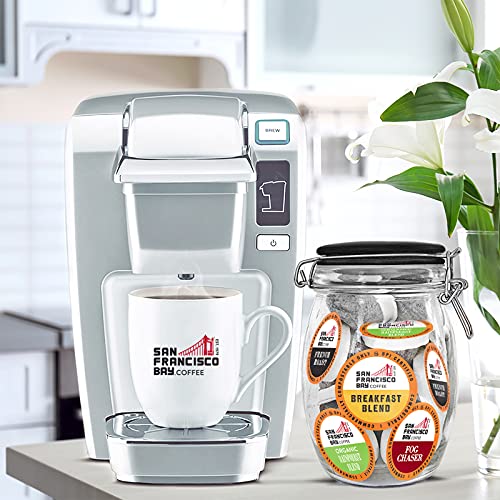 SF Bay Coffee Variety Pack 80 Ct Compostable Coffee Pods, K Cup Compatible including Keurig 2.0 (Packaging May Vary)
