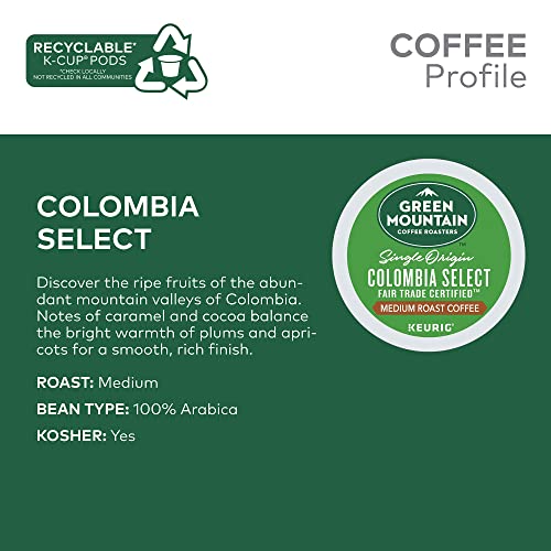 Keurig Green Mountain Coffee Roasters Single Origin Collection Variety Pack, Single-Serve K-Cup Pods, 40 Count