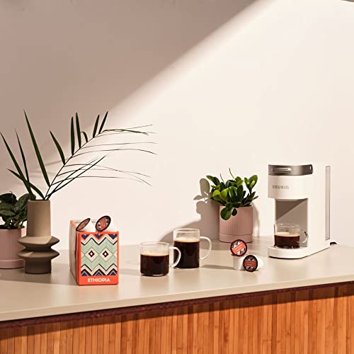 Atlas Coffee Club - Dark and Light Roast K Cup Pods - Costa Rica and Ethiopia, 100% Recyclable, Premium Single Origin Coffee for K Cup 1.0 & 2.0 Brewers, 24ct Box