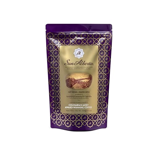 San Alberto Caramel & Dark Chocolate Colombian Coffee Beans
