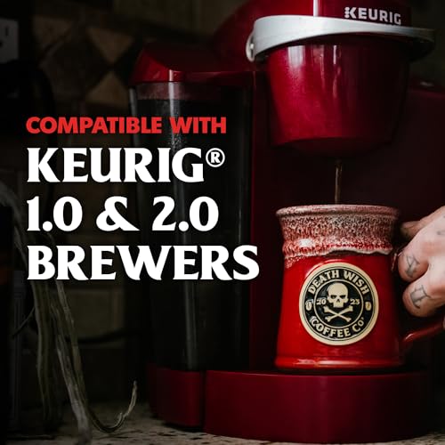 Death Wish Espresso Roast Pods - Fair Trade, Organic