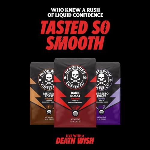 Death Wish Espresso Roast Pods - Fair Trade, Organic