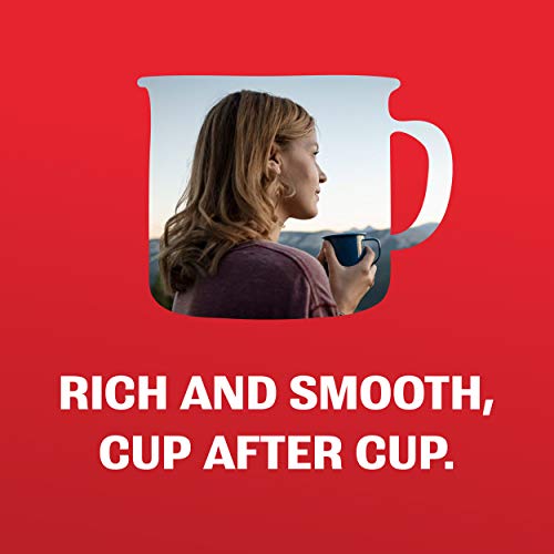 Hills Bros Single Serve Coffee Pods, Perfect Balance, Medium Roast Coffee, 12 Count-Keurig Compatible, Roasted Arabica Coffee Beans, Less Caffeine, Full-Body Flavor