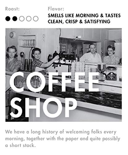 Boyd's Coffee Shop Coffee, Light-Medium roast single serve pods (72 Count)