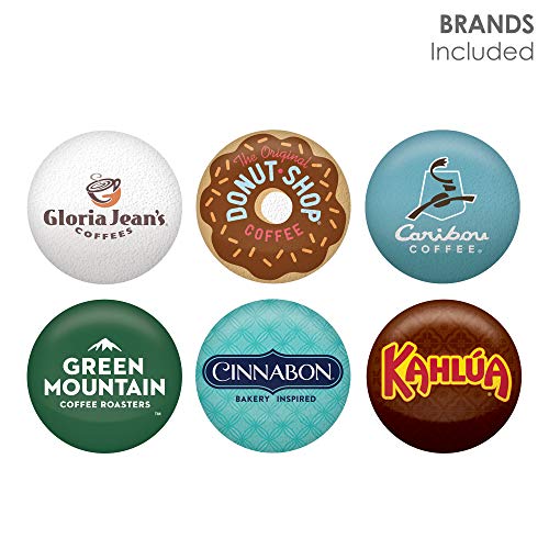 Keurig Flavored Coffee Pods Collection Variety Pack, Single-Serve Coffee K-Cup Pods Sampler, 40 Count