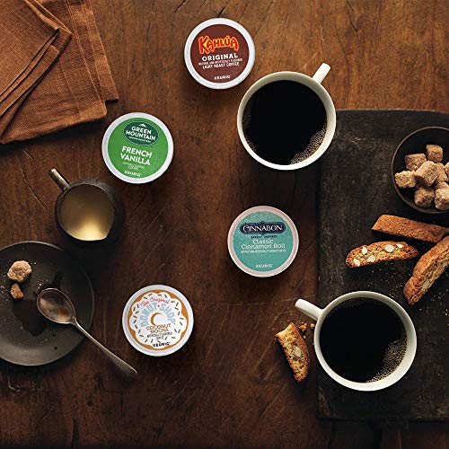 Keurig Flavored Coffee Pods Collection Variety Pack, Single-Serve Coffee K-Cup Pods Sampler, 40 Count