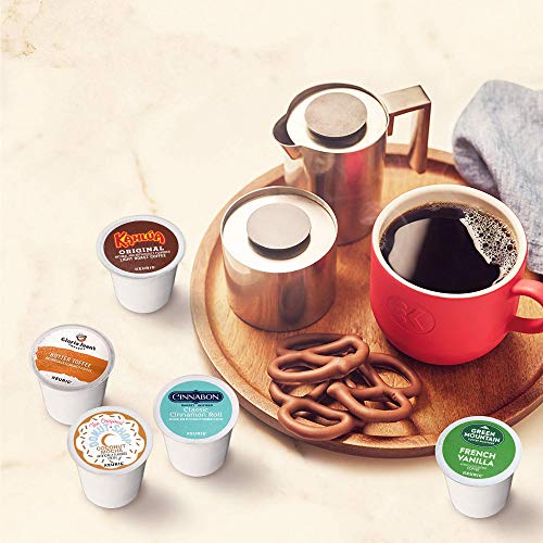 Keurig Flavored Coffee Pods Collection Variety Pack, Single-Serve Coffee K-Cup Pods Sampler, 40 Count