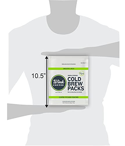 Wink Coffee Cold Brew Pitcher Packs - Colombian Arabica