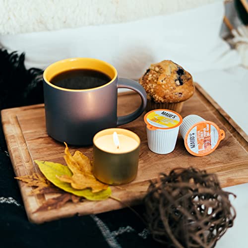 Maud's Flavored Coffee Variety Pack, 40ct. Recyclable Single Serve Flavored Coffee Pods - 100% Arabica Coffee California Roasted, KCup Compatible