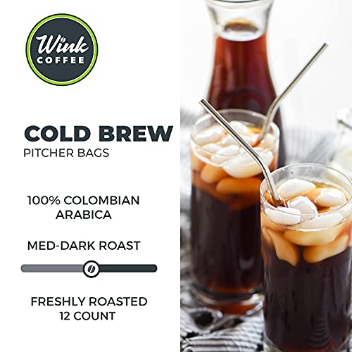 Wink Coffee Cold Brew Pitcher Packs - Colombian Arabica