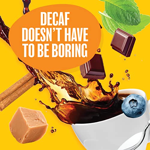 Coffee Pod Variety Packs Sampler, Compatible with K Cup Brewers Including 2.0 (Flavored Decaf Variety, 52 Count (Pack of 1))