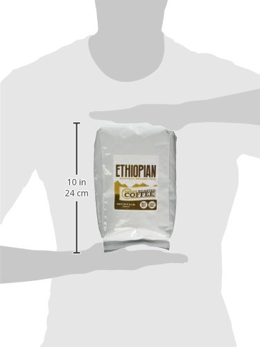 Ethiopian Sidamo Guji Coffee, 2 lb, Light Roast