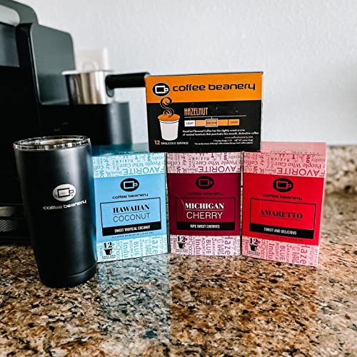 Michigan Cherry Coffee Pods by Coffee Beanery | 12ct Flavored Coffee Pods Medium Roast Coffee Pods| 100% Specialty Arabica Coffee| Gourmet Coffee Pods