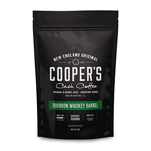 Bourbon Barrel Aged Colombian Coffee Beans - 12 oz