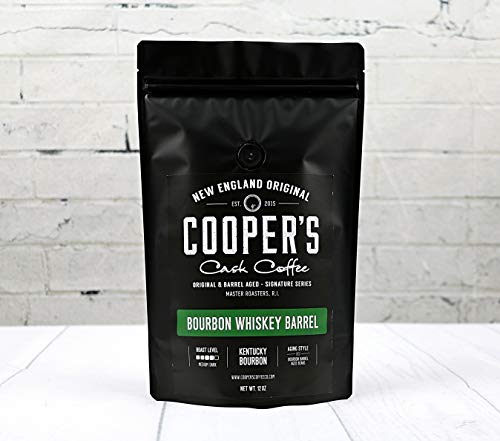 Bourbon Barrel Aged Colombian Coffee Beans - 12 oz