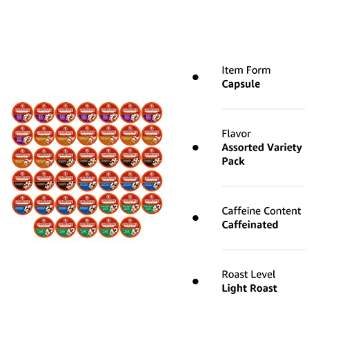 Cold Stone Beverages Creamery Ice Cream Flavored Coffee Pods, Assorted Variety Pack, Compatible with Keurig K Cup Brewers, 40 Count