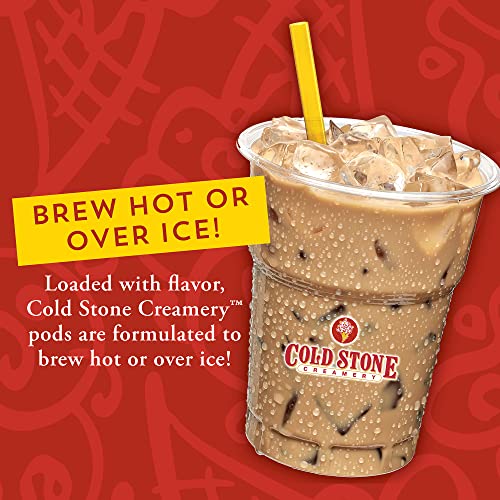 Cold Stone Creamery Beverages Birthday Cake Remix Ice Cream Flavored Coffee Pods, Compatible with K Cup Brewers Including 2.0, 40 Count