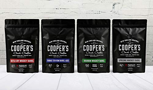 Bourbon Barrel Aged Colombian Coffee Beans - 12 oz